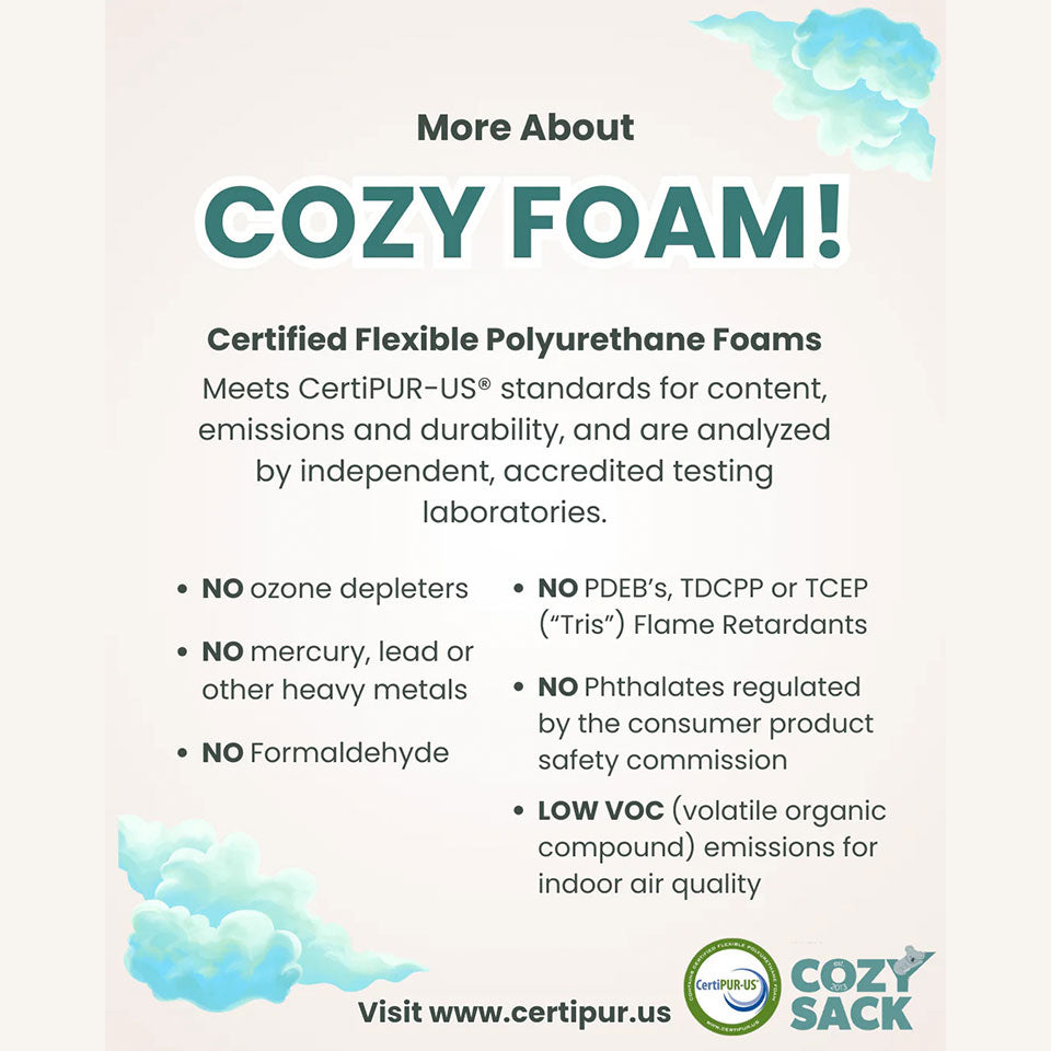 COZY FOAM Premium Foam 10 lbs