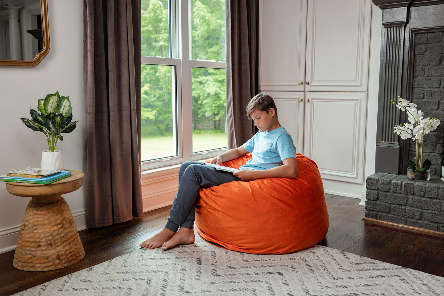 Cozy Sack City - Medium Memory Foam Filled Bean Bag