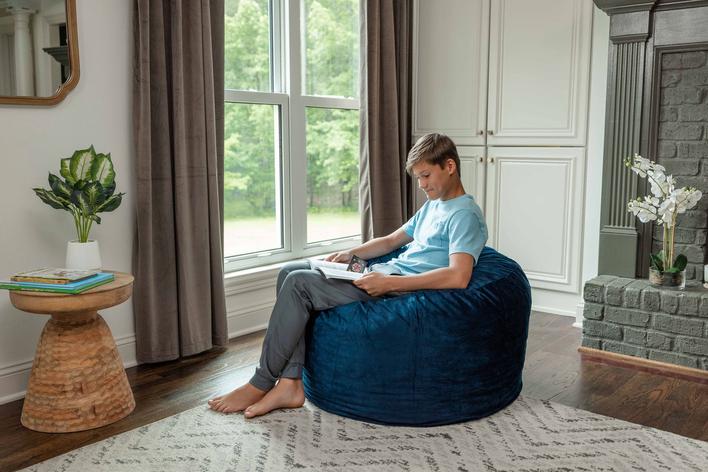 Cozy Sack City - Medium Memory Foam Filled Bean Bag