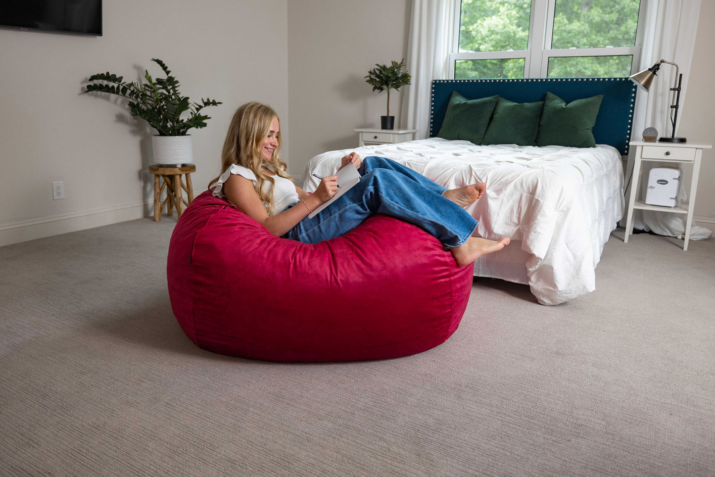 Cozy Sack City - X Large Memory Foam Filled Bean Bag