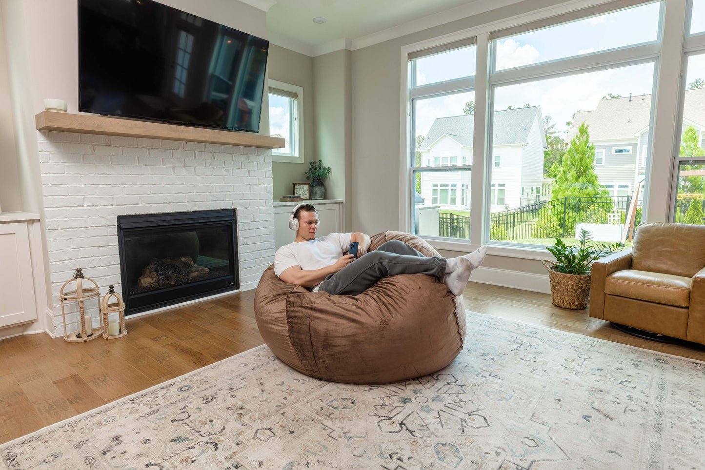 Cozy Sack Home - X Large Memory Foam Filled Bean Bag