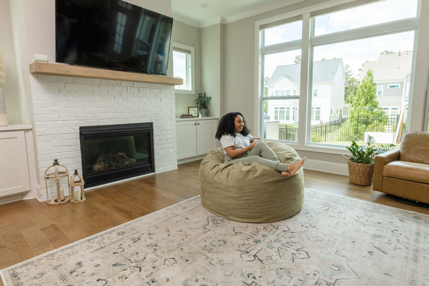 Cozy Sack Home - Large Memory Foam Filled Bean Bag