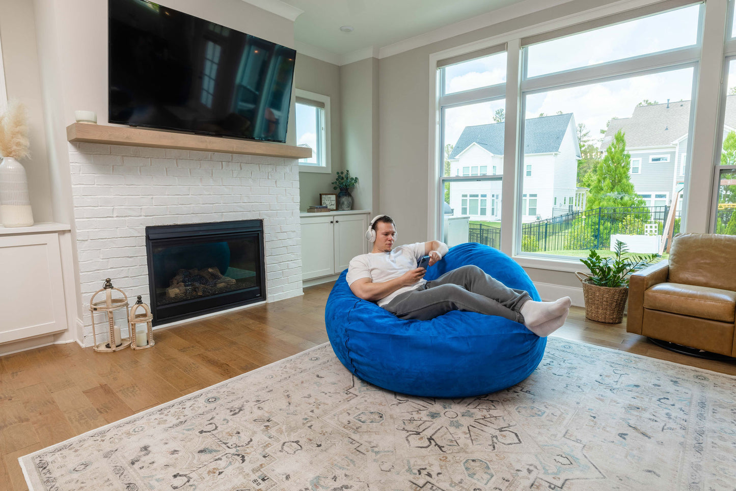 Cozy Sack Home - X Large Memory Foam Filled Bean Bag