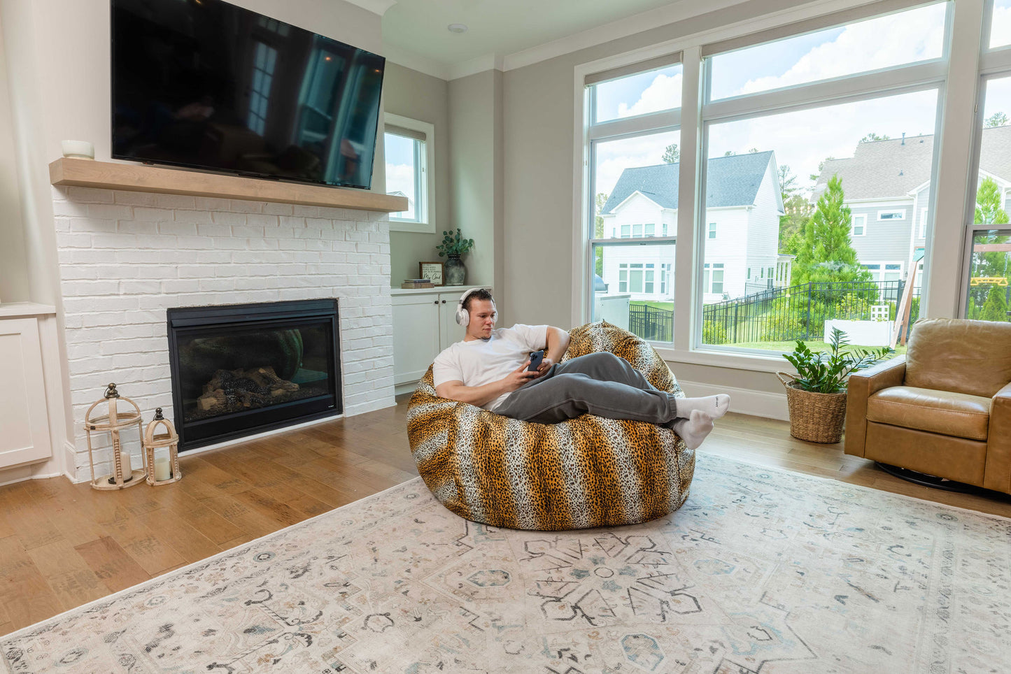 Cozy Sack Home - X Large Memory Foam Filled Bean Bag