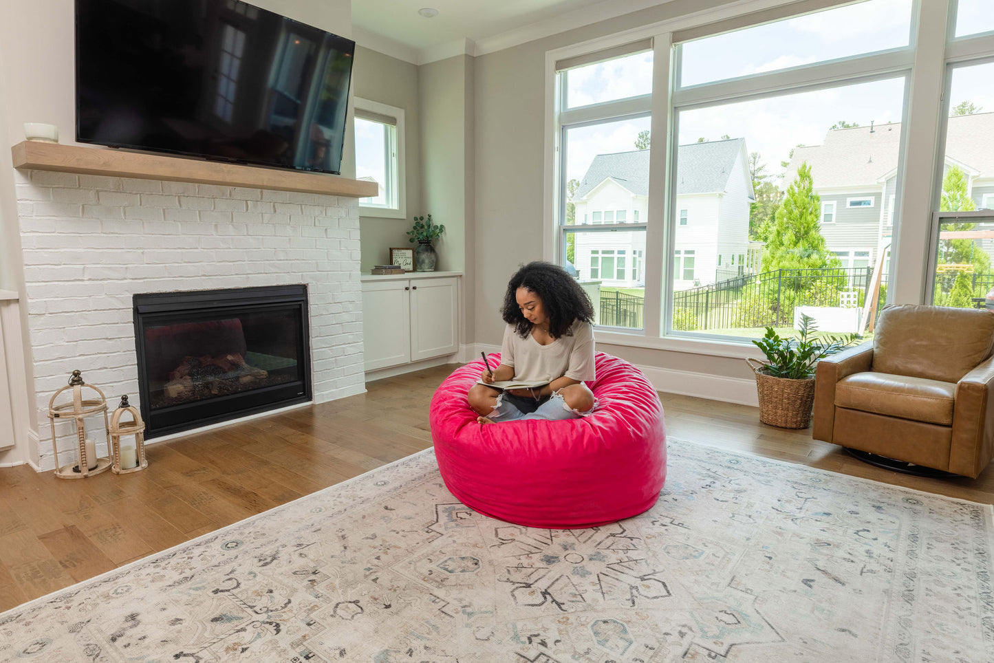 Cozy Sack Home - Medium Memory Foam Filled Bean Bag