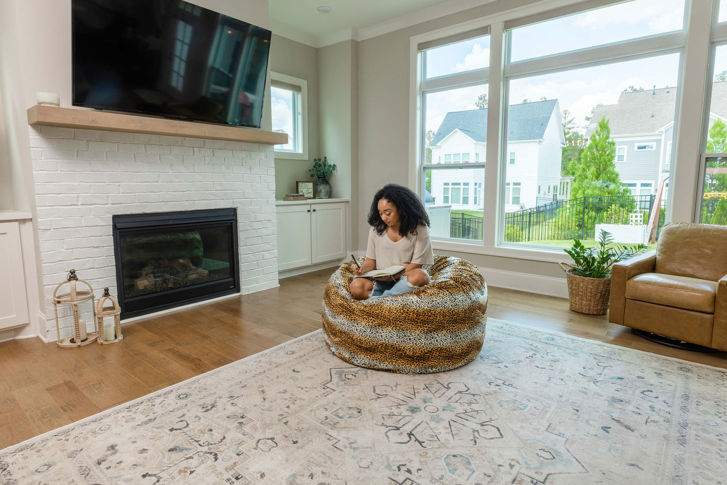 Cozy Sack Home - Medium Memory Foam Filled Bean Bag
