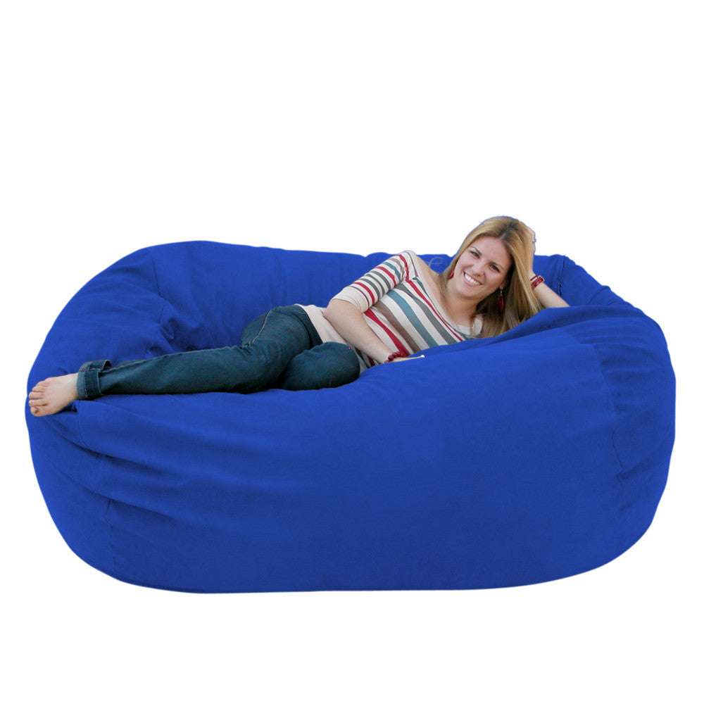 Bean Bag Chair Large 6 Foot Cozy Sack Premium Foam Filled Liner Plus M –  Cozy Foam Factory